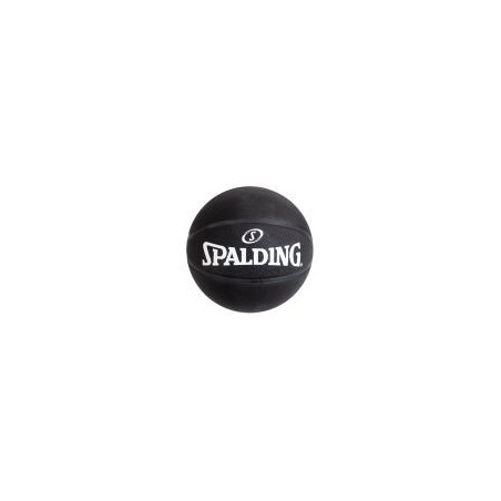 BALON BASQUETBOL SPALDING NBA BASIC 7 HULE NEGRO