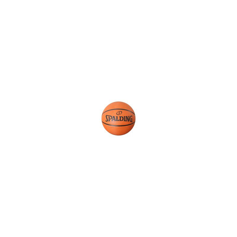 BALON BASQUETBOL SPALDING BASICO 7 HULE NARANJA