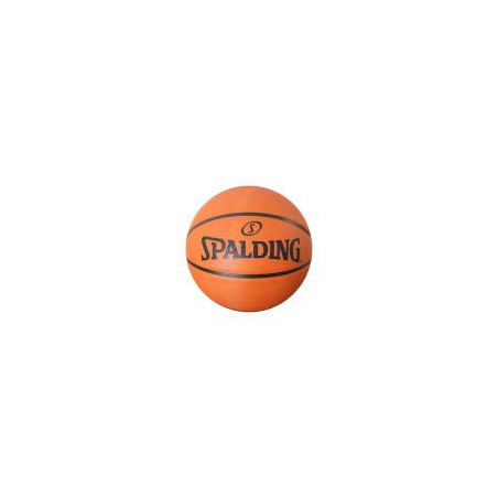 BALON BASQUETBOL SPALDING BASICO 7 HULE NARANJA