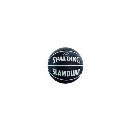 BALON BASQUETBOL SPALDING SLAMDUNK NEGRO NO 7