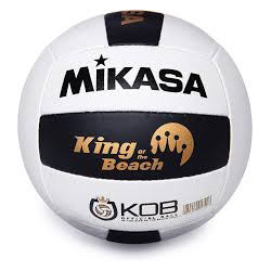 BALON VB PLAYA MIKASA KOB-PRO KING OF THE BEACH BCO/NEG