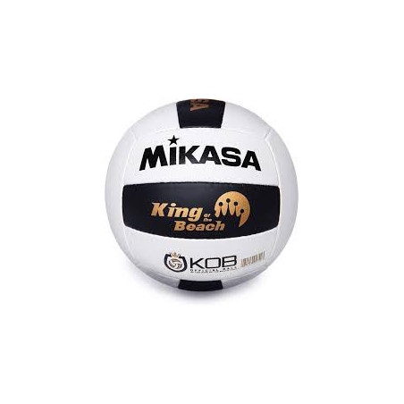 BALON VB PLAYA MIKASA KOB-PRO KING OF THE BEACH BCO/NEG