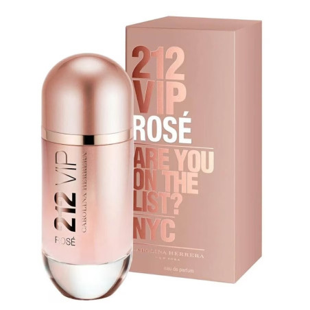 PERFUME CAROLINA HERRERA 212 VIP ROSE 80ML EDP