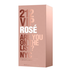 PERFUME CAROLINA HERRERA 212 VIP ROSE 80ML EDP