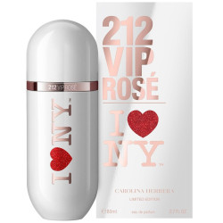 PERFUME CAROLINA HERRERA 212 VIP ROSE I LOVE NY 80ML EDP